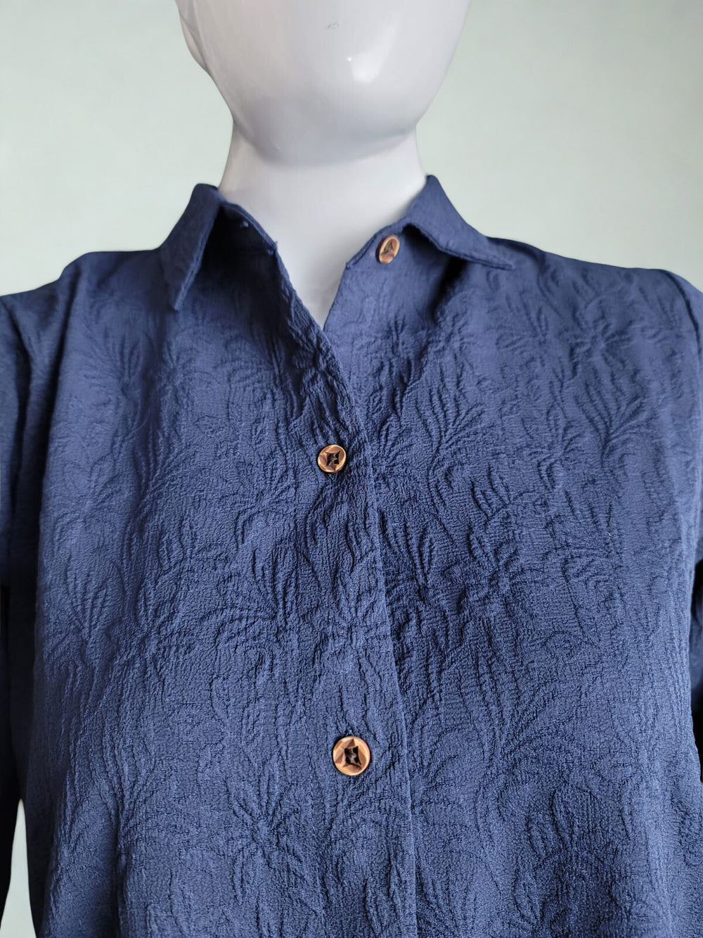 Jacquard Co-ord Set - Aura Navy