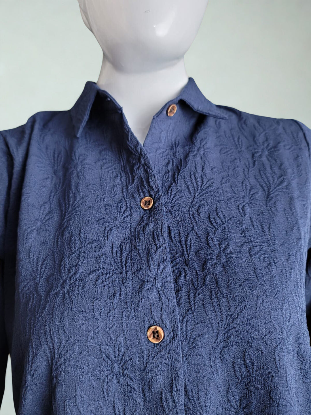 Jacquard Co-ord Set - Aura Navy