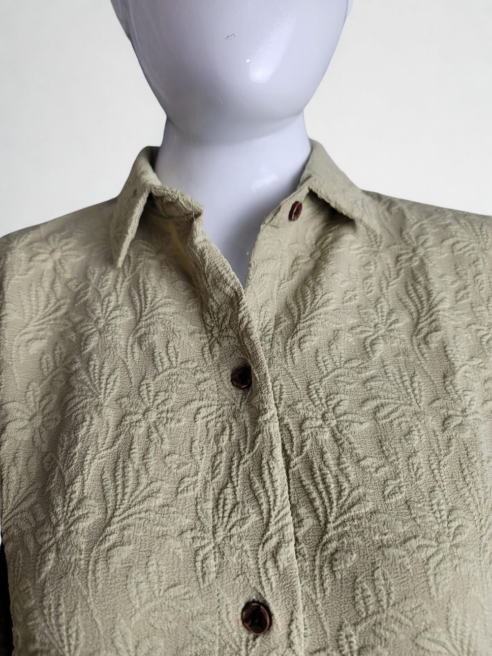Jacquard Co-ord Set - Aura Sage