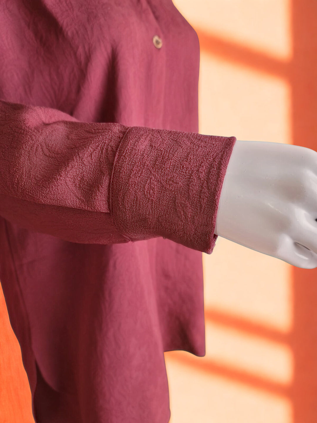 Jacquard Co-ord Set - Aura Ruby